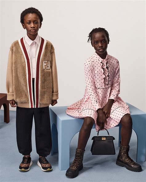 immagini fendi kids estate 2017|Fendi .